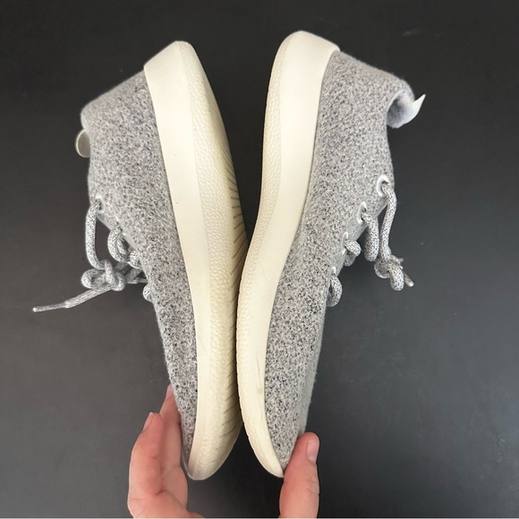 Allbirds Men's Wool Runner Mizzles Gray Wool Sneakers Athletic Shoes 9 Casual - Picture 7 of 9